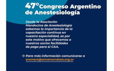47° Congreso Argentino de Anestesiología